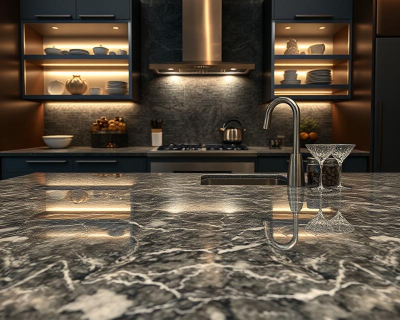 Dlaczego warto wybrać kuchnię z granitowym blatem i jak ją urządzić