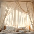 Jak zrobić baldachim nad łóżko: krok po kroku DIY i dekoracje