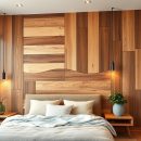 Jak wybrać materiał na drewnianą ścianę w sypialni? Przewodnik po stylach, trwałości i montażu