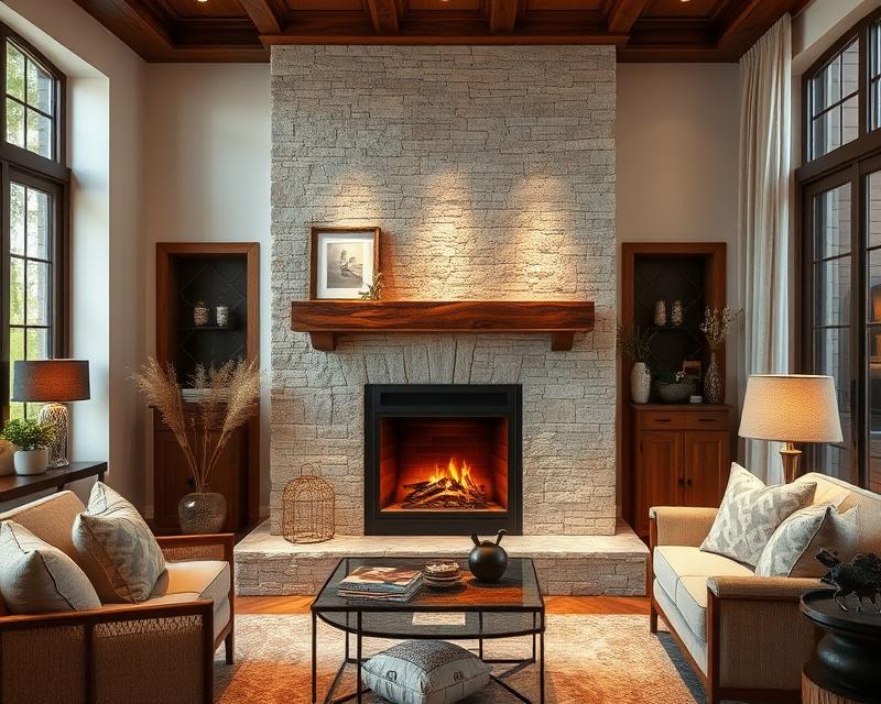 Aranżacja kominka narożnego: stylowe pomysły i bezpieczeństwo