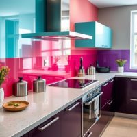 Szkło lacobel do kuchni: trendy, kolory i aranżacja