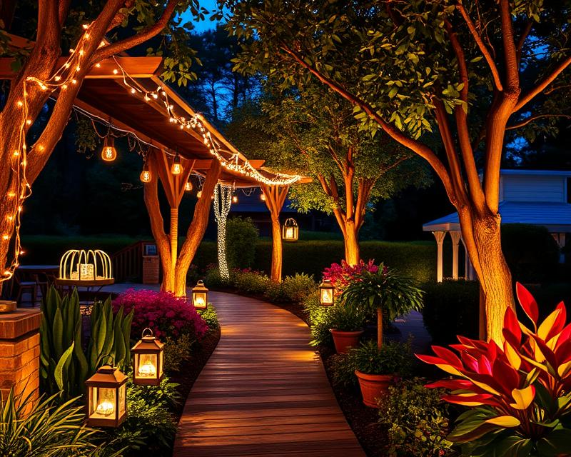 Pomysły na oświetlenie ogrodu: dekoracje, technologie i aranżacje