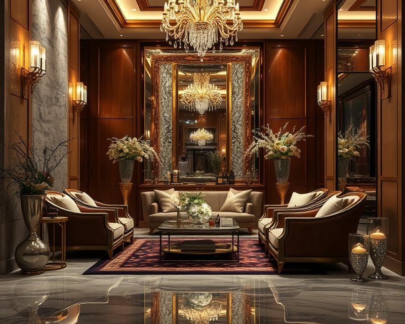 Luksusowe wnętrza i aranżacje: trendy, materiały i detale