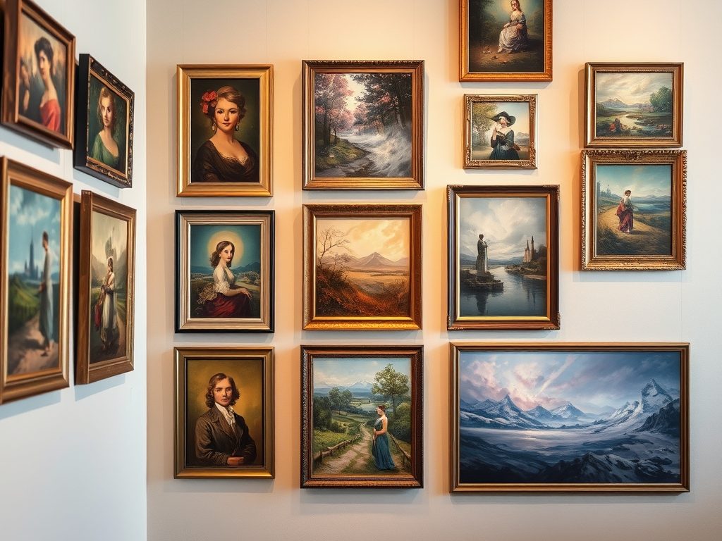 Kolory tła do galerii obrazów: jak wybrać barwę podkreślającą styl i nastrój wystawy