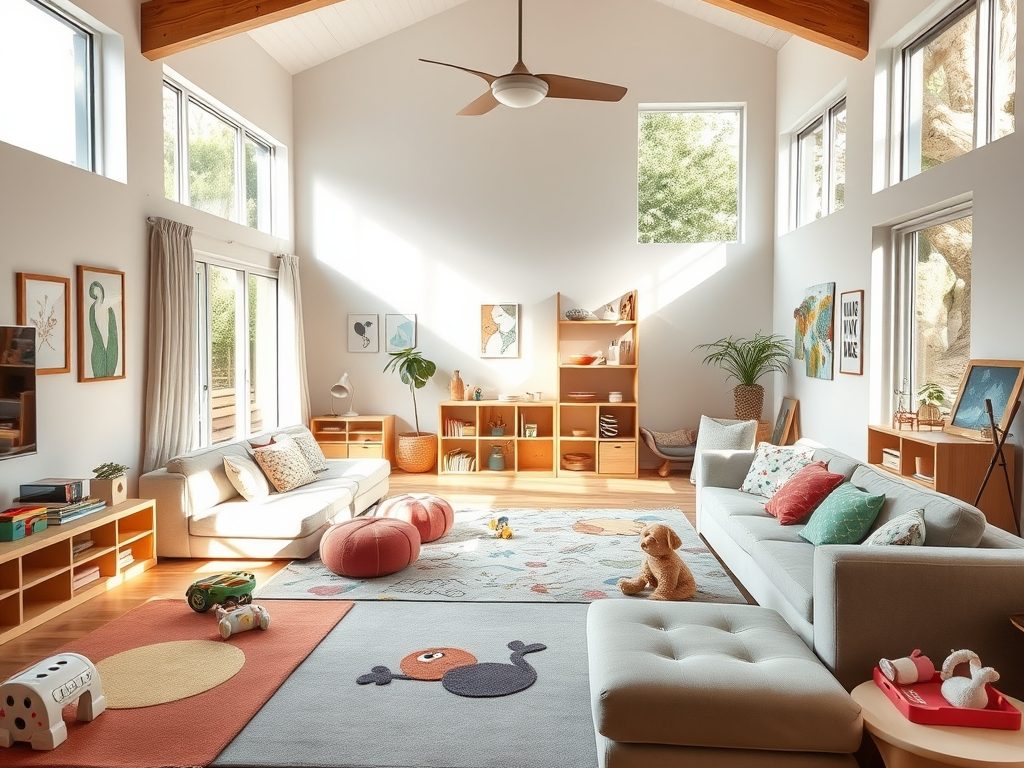 Układ mieszkania dla rodziny z dziećmi: jak zaplanować funkcjonalną i bezpieczną przestrzeń na co dzień