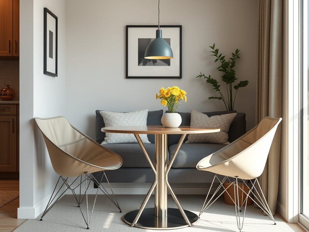 Krzesła do małego mieszkania: jak wybrać lekkie i funkcjonalne modele oszczędzające przestrzeń