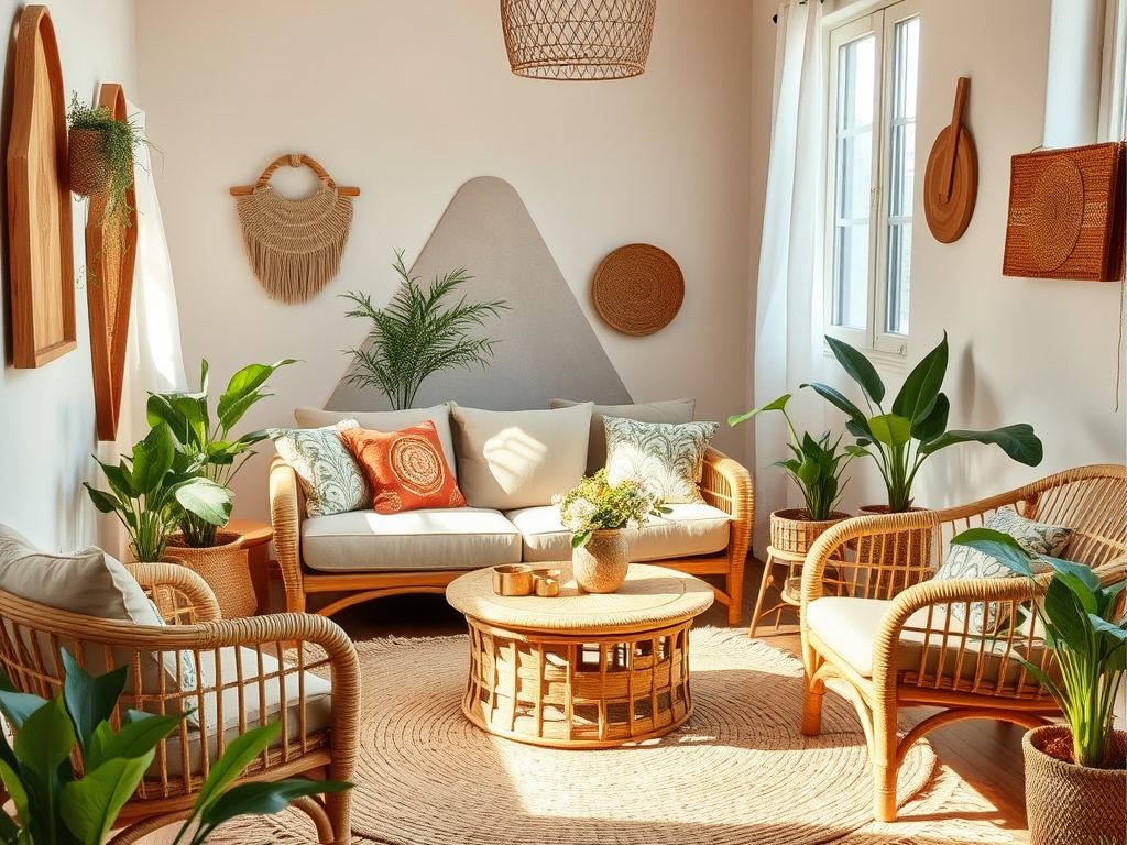 Meble do stylu boho: jak wybrać naturalne i trwałe elementy do przytulnego wnętrza