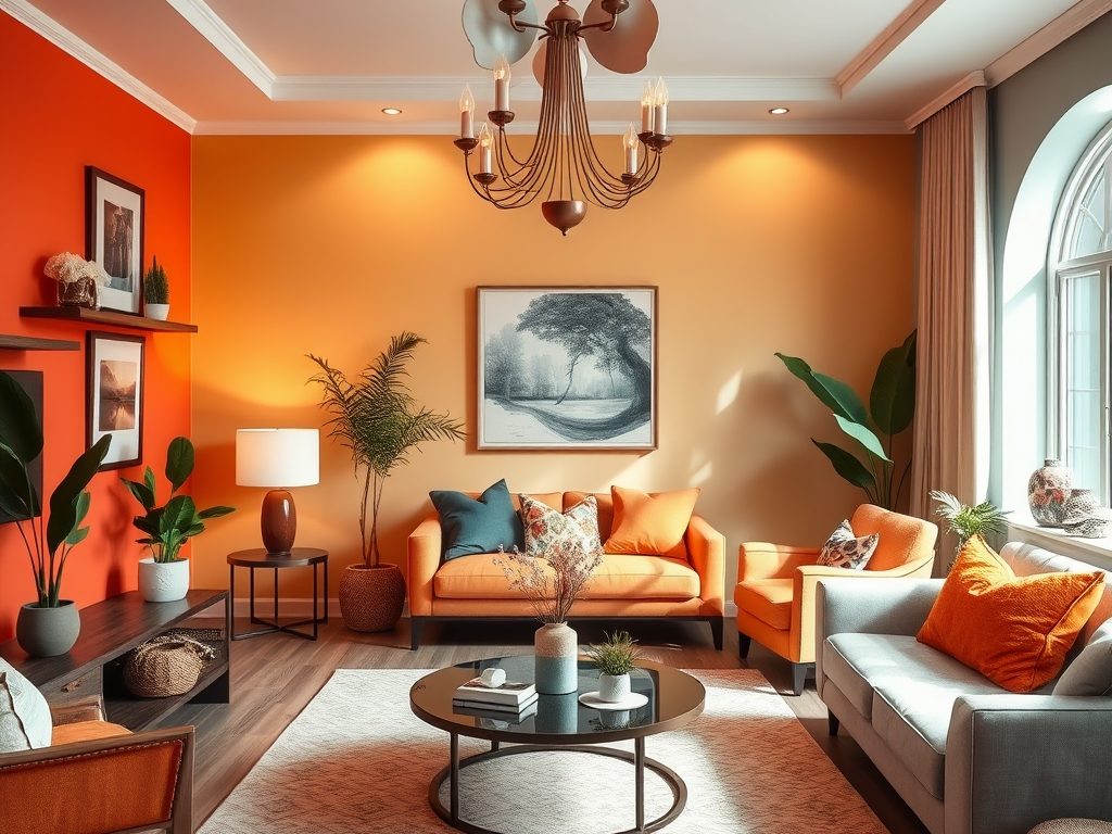 Ciepłe i zimne kolory w aranżacji wnętrz: jak stworzyć harmonię i uniknąć wizualnego chaosu