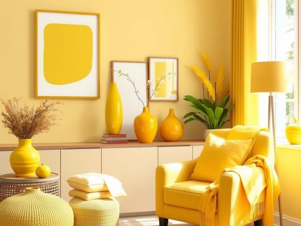 Żółty we wnętrzu: jak wybrać odcienie i dodatki, by zyskać energię bez przesady