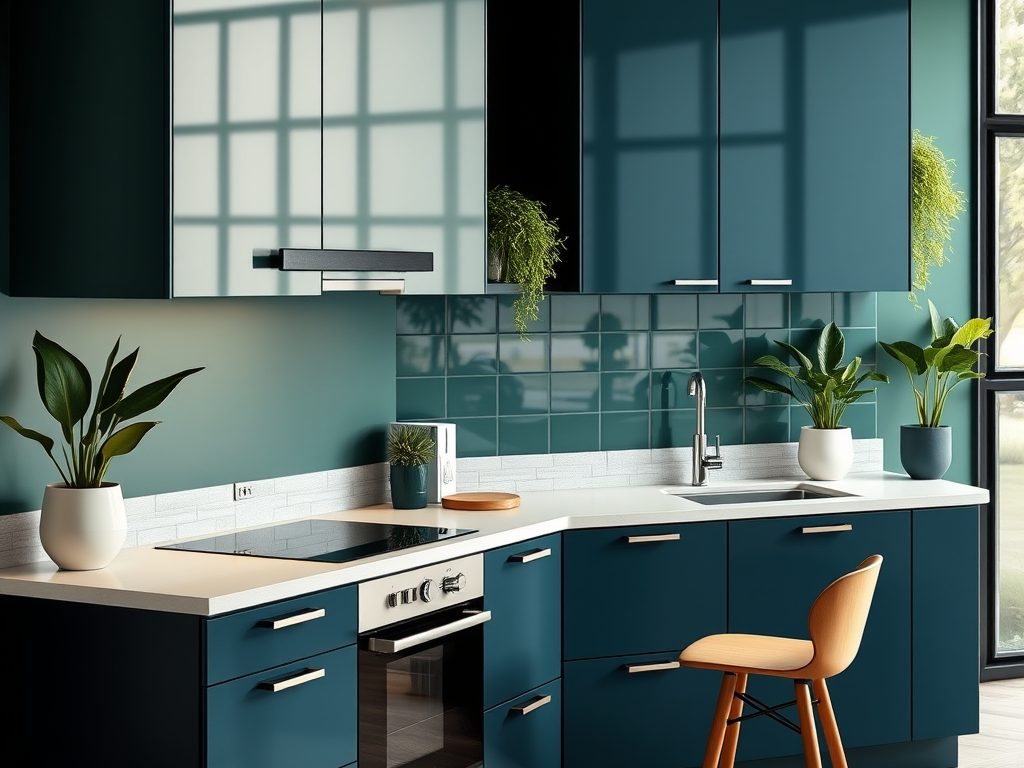 Modne kolory kuchni i frontów: jak stworzyć harmonijną i nowoczesną aranżację z trendami w tle