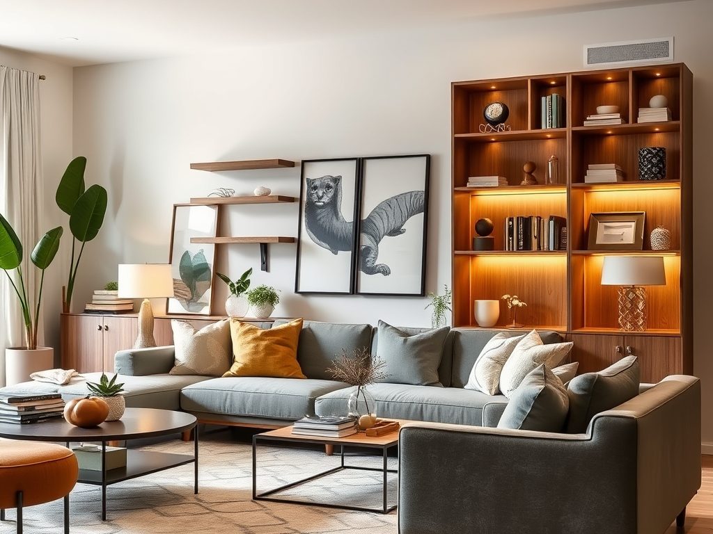 Meble do przechowywania w salonie: jak połączyć funkcjonalność z estetyką i utrzymać porządek