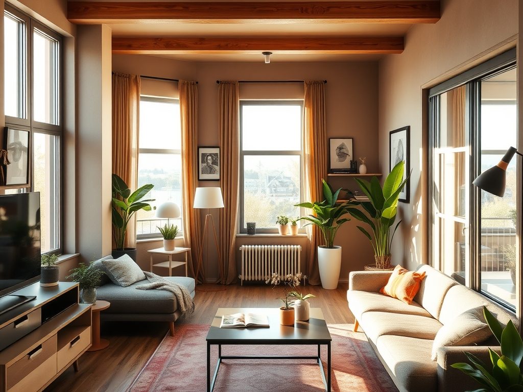 Planowanie wnętrza dla singla: funkcjonalność, styl i praktyczne rozwiązania na lata