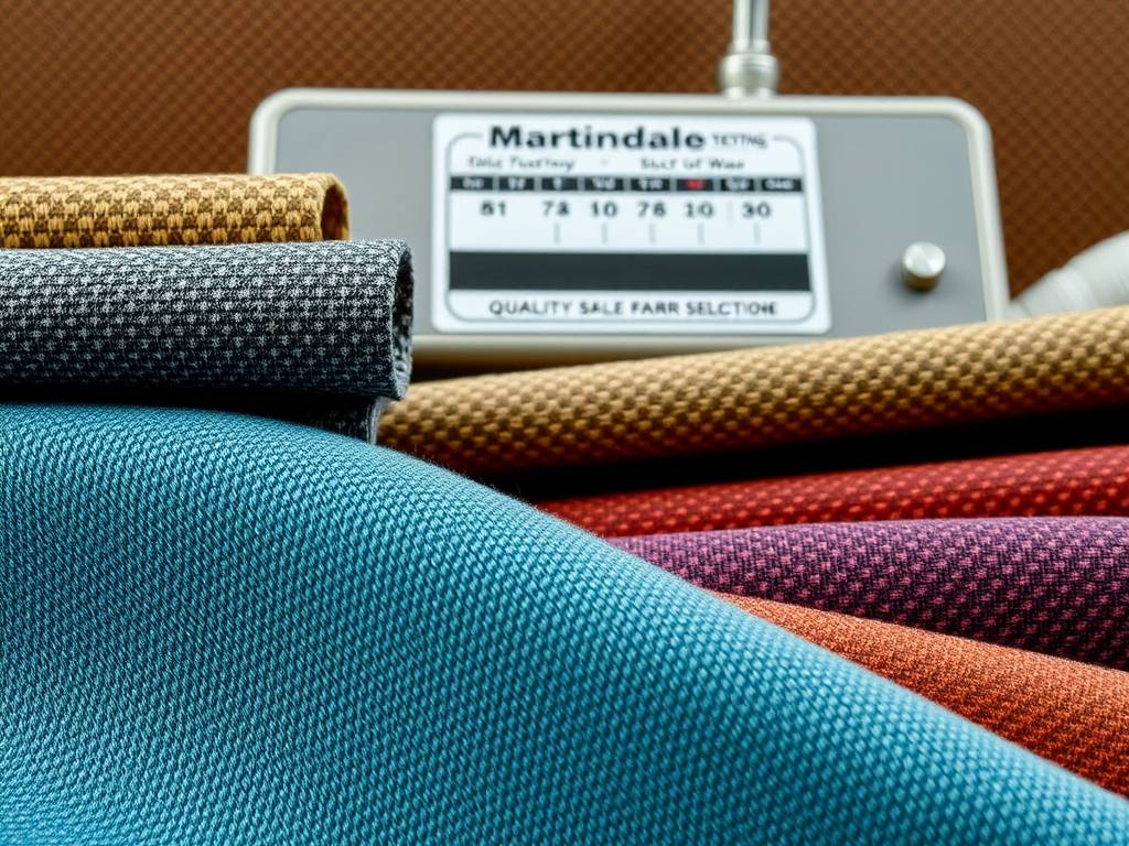 Test Martindale dla tkanin obiciowych: jak odczytać cykle i wybrać trwały materiał do mebli