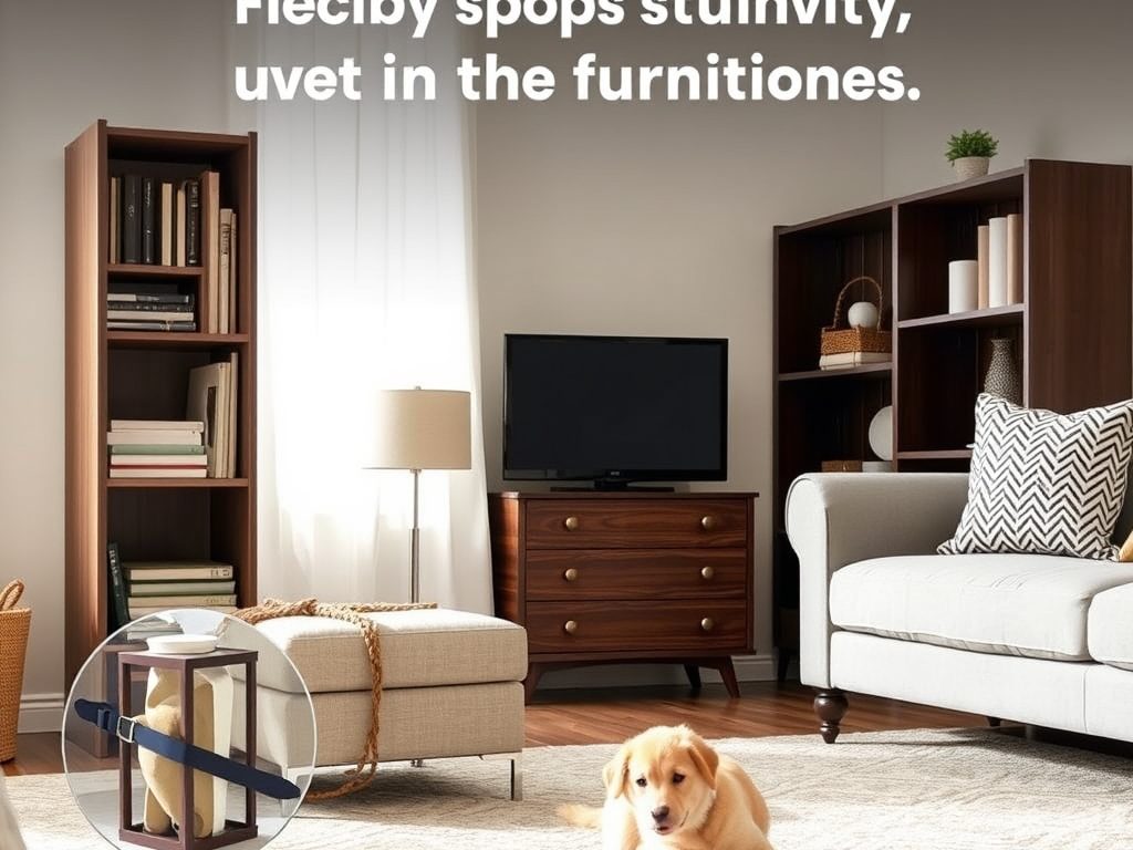 Zabezpieczenie mebli przed przewróceniem: jak wybrać i zamontować skuteczne mocowania dla bezpieczeństwa dzieci i domu