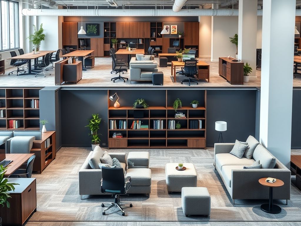 Meble modułowe do wydzielania stref: jak wybrać trwałe i funkcjonalne rozwiązania do elastycznej przestrzeni