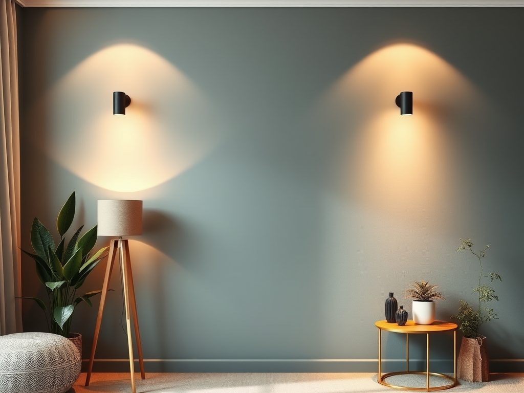 Jak dobrać kolor ścian do lamp LED, by stworzyć harmonijną i funkcjonalną przestrzeń