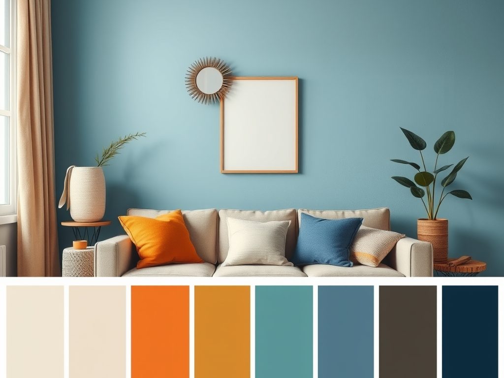 Jak świadomie dobrać paletę kolorów do wnętrza na podstawie inspiracji i uniknąć typowych błędów