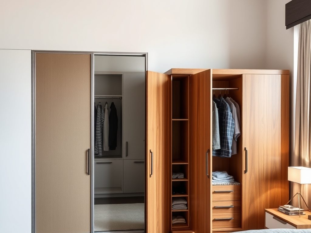 Szafa przesuwna czy uchylna: jak wybrać mebel idealny do przestrzeni i potrzeb użytkownika