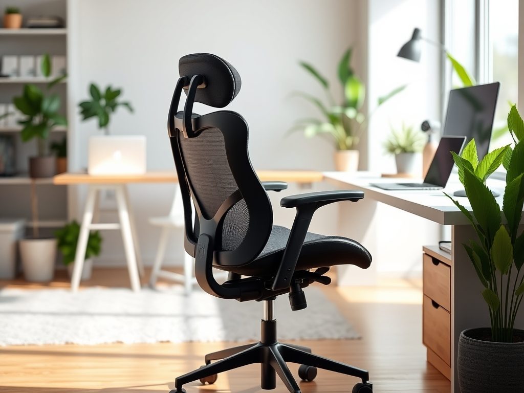 Ergonomia krzesła do pracy w domu: jak wybrać mebel wspierający zdrową postawę i komfort siedzenia