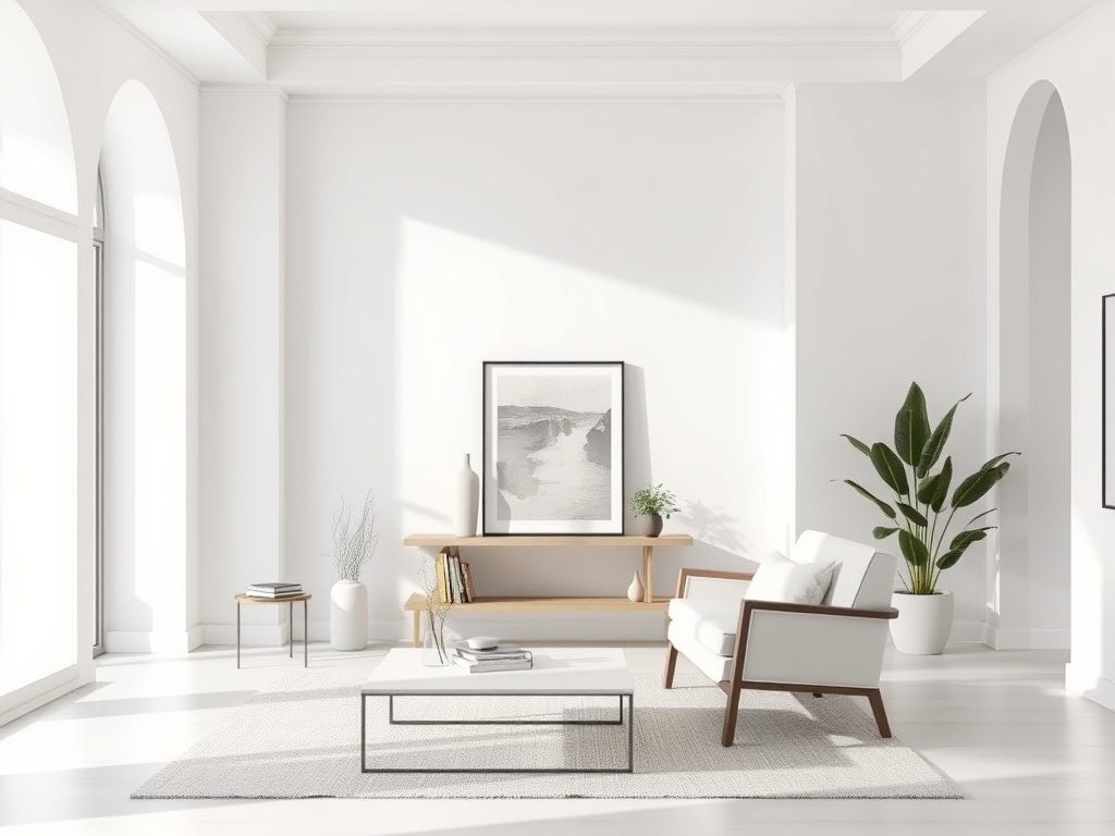 Zimna biel na ścianach: kiedy wybrać chłodny odcień i jak wpływa na aranżację wnętrza