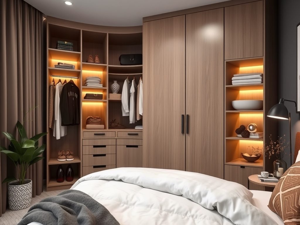 Szafa do małej sypialni: praktyczne wybory i triki na maksymalne wykorzystanie przestrzeni