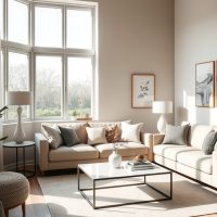 Neutralne kolory w mieszkaniu pod wynajem: jak stworzyć uniwersalną i trwałą aranżację dla najemców