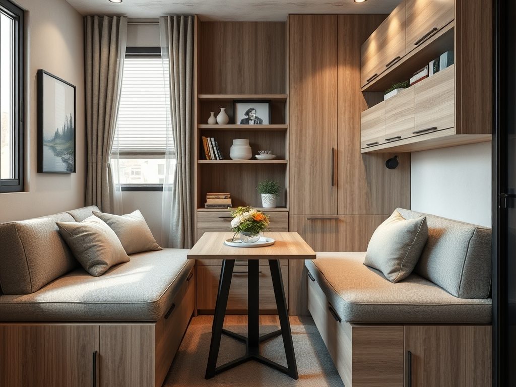 Meble wielofunkcyjne a trwałość: jak wybrać solidne rozwiązania do małych przestrzeni