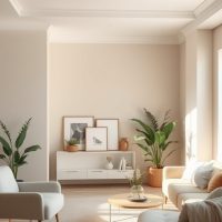 Neutralne kolory ścian w aranżacji wnętrz: jak stworzyć ponadczasowe i harmonijne tło