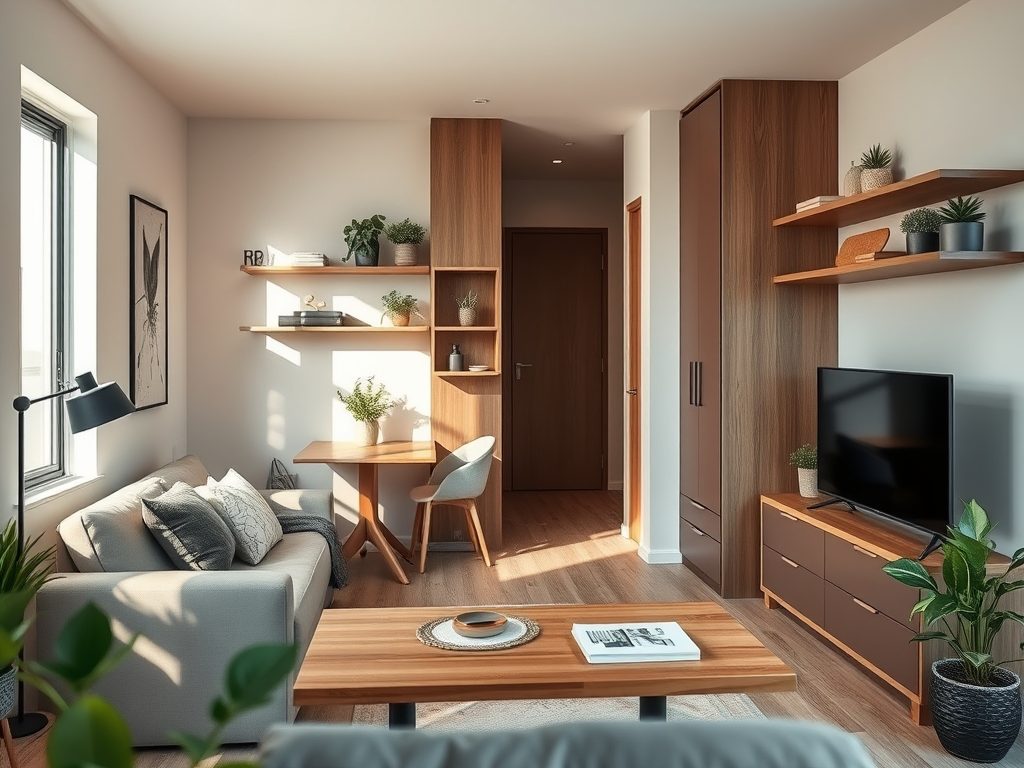 Przechowywanie w małym mieszkaniu: jak meble wielofunkcyjne i zabudowa na wymiar maksymalizują przestrzeń