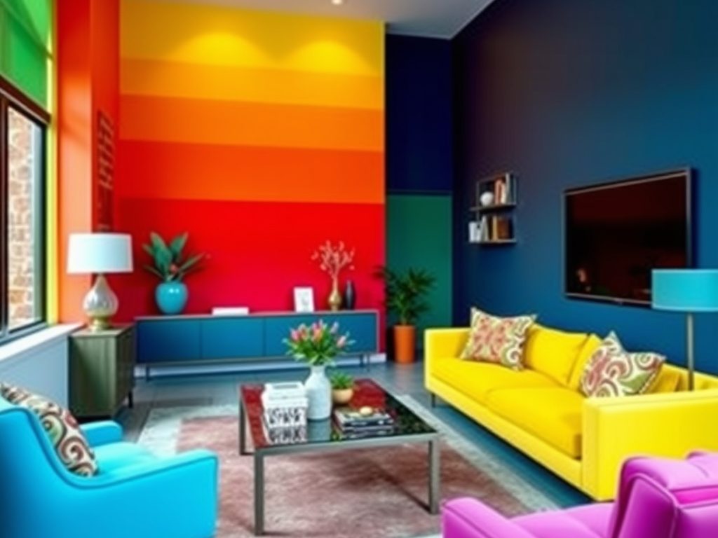 Kolorowe ściany czy jedna ściana akcentowa: jak wybrać efektowną i funkcjonalną aranżację wnętrza